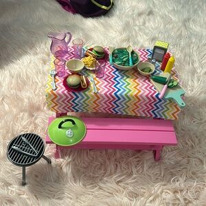 Our Generation picnic table and grill